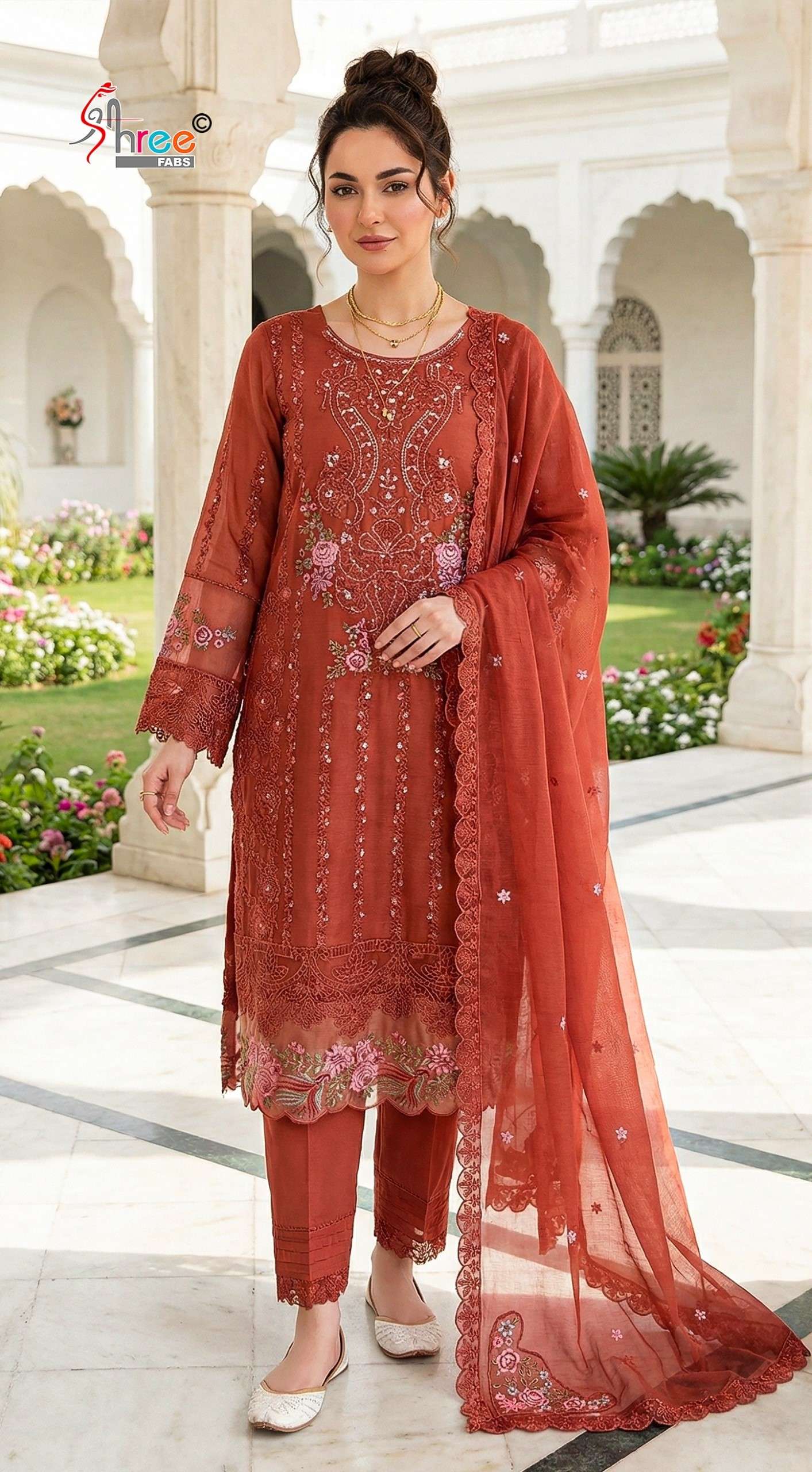 MARIA B CHIFFONS D.NO. SF - 5587 BY SHREE FABS